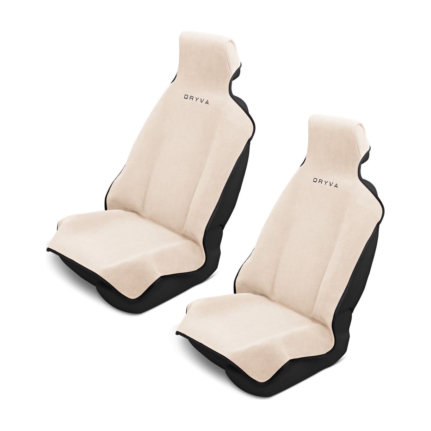 DryvaSeat Car Seat Cover - 2 Pack - Beige