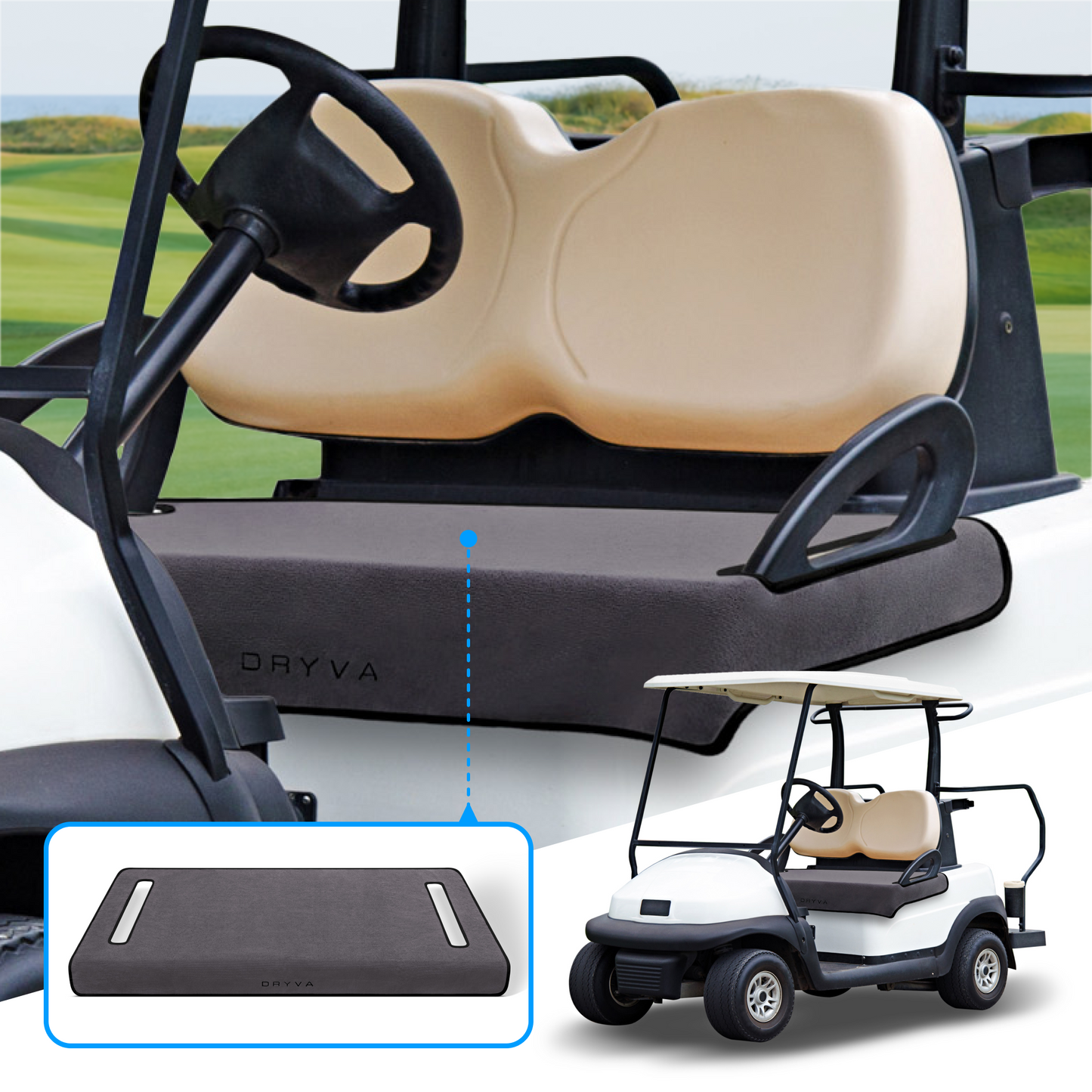 Golf Cart Seat Cover - EZ- GO/Club Car