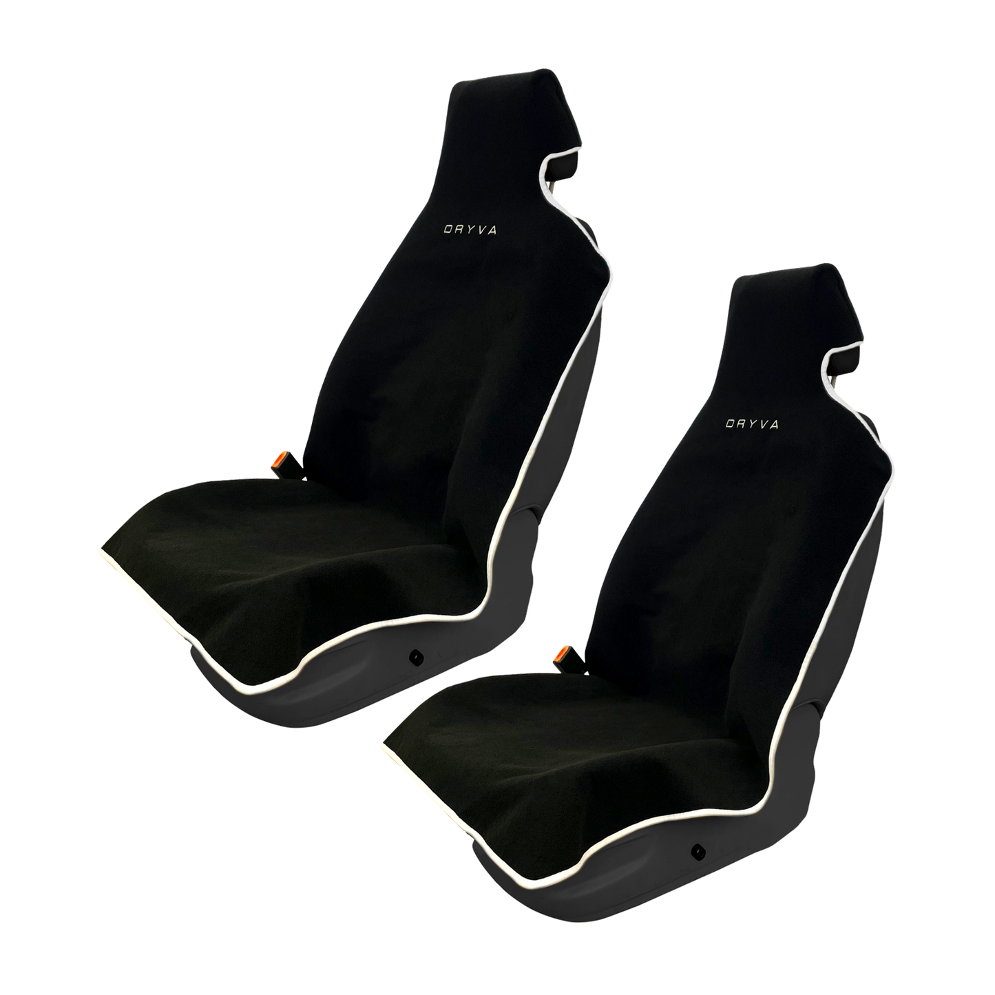 DryvaSeat Car Seat Cover - 2 Pack - Black