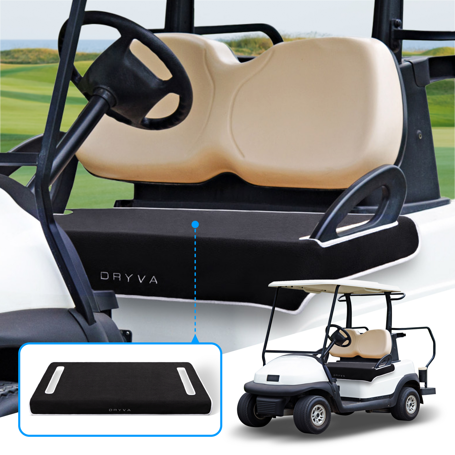 Golf Cart Seat Cover - EZ- GO/Club Car