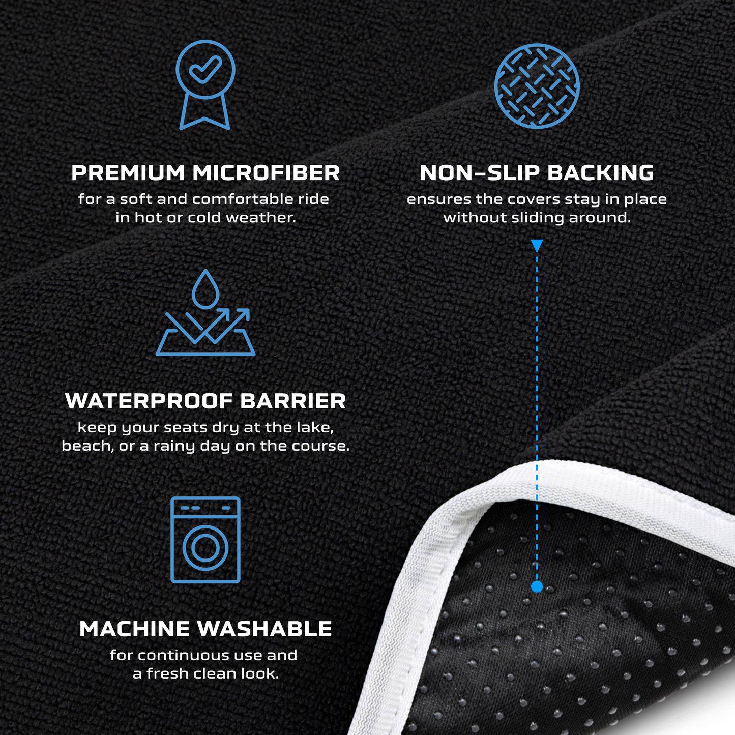 Golf Cart Seat Cover - EZ- GO/Club Car