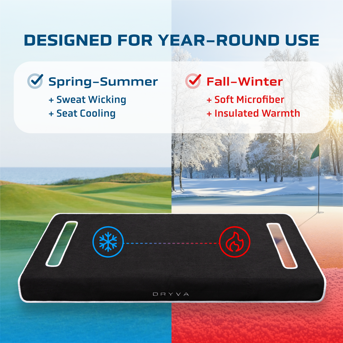 Golf Cart Seat Cover - EZ- GO/Club Car